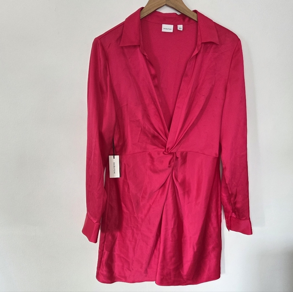 Babaton Aritzia Dress In Stargazer Pink